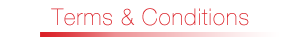 Terms & Conditions